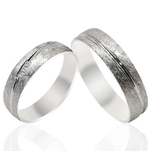 Polished Wedding Bands - 52005