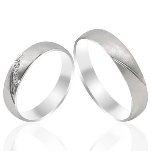Polished Wedding Bands - 52008