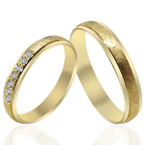 Polished Wedding Bands - 51902