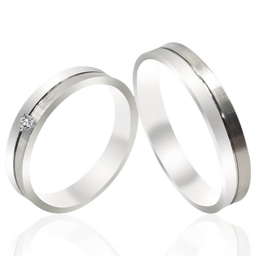 Polished Wedding Bands - 52006