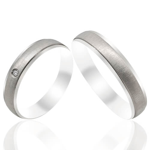 Polished Wedding Bands - 52013