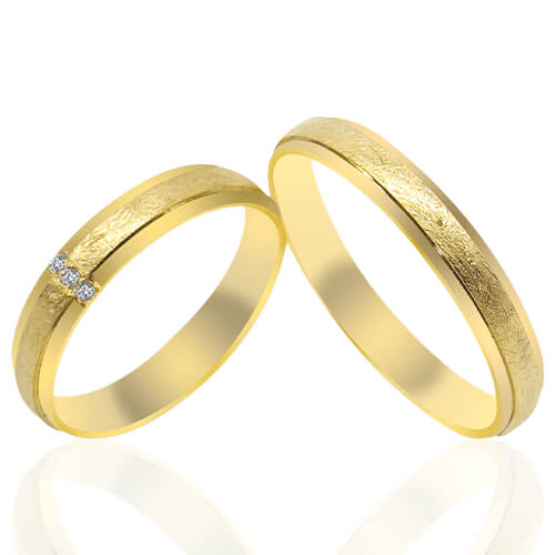 Polished Wedding Bands - 51906