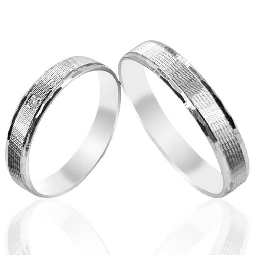 Polished Eternity Wedding Bands - 52011