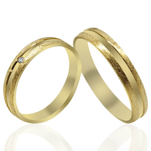 Polished Wedding Bands - 51903