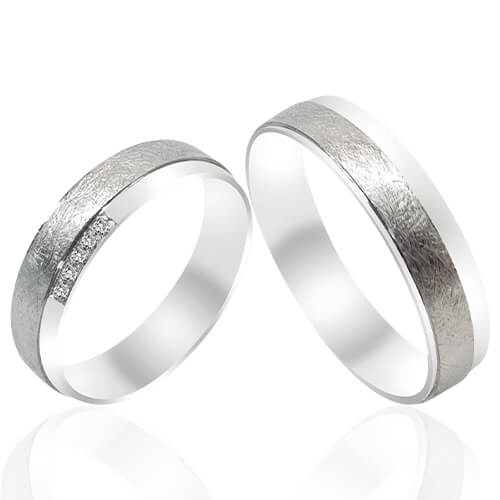 Polished Eternity Wedding Bands - 52001