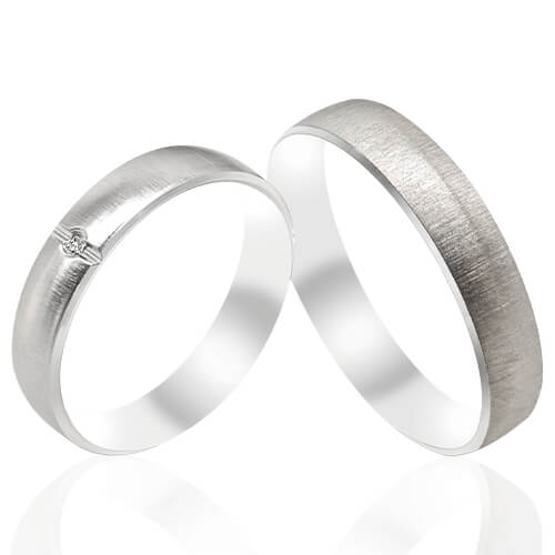 Polished Wedding Bands - 52010