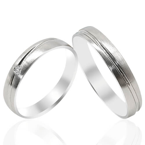 Polished Wedding Bands - 52007