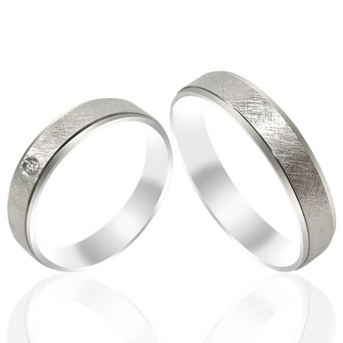 Polished Wedding Bands - 52012