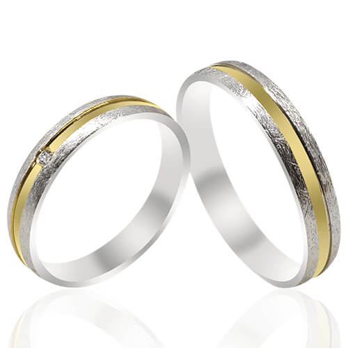Textured Wedding Bands - 51814