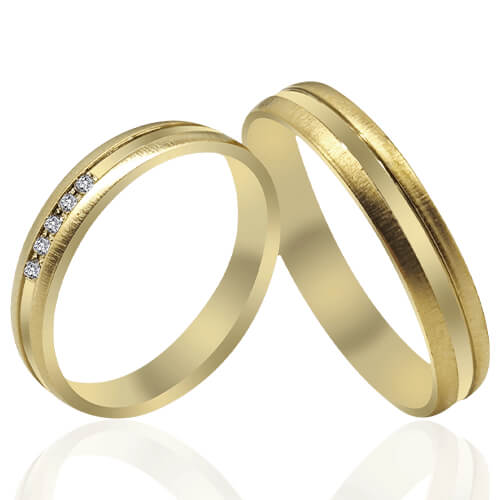 Polished Wedding Bands - 51905