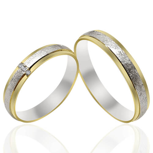 Textured Wedding Bands - 51811