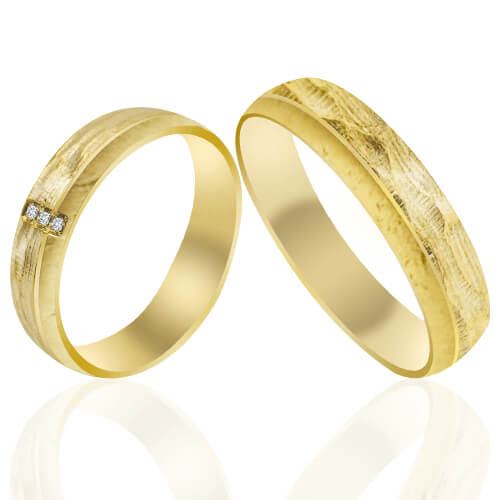Polished Wedding Bands - 51909